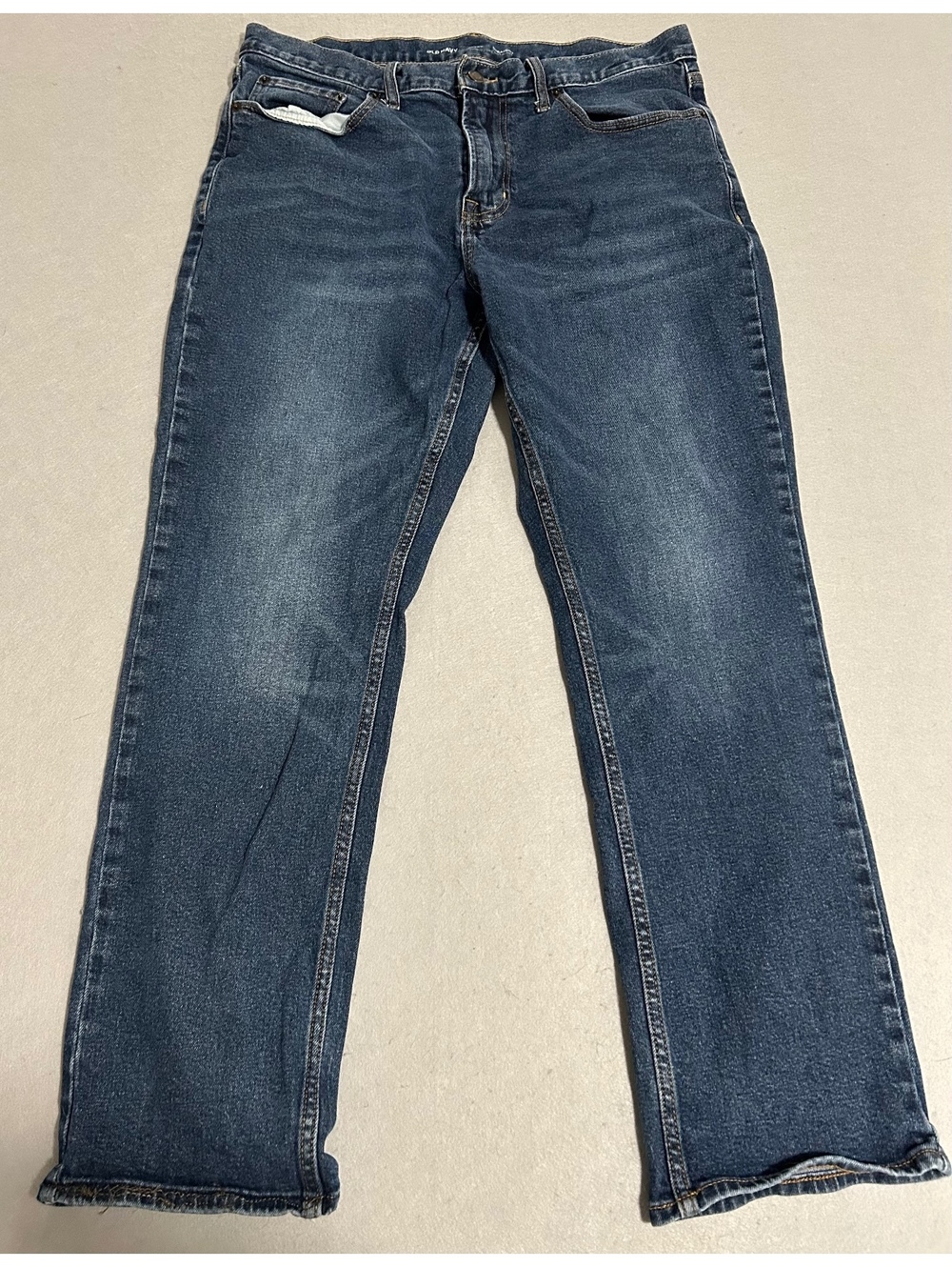 Old Navy Straight Built in Flex Jeans Mens Size 36x30
